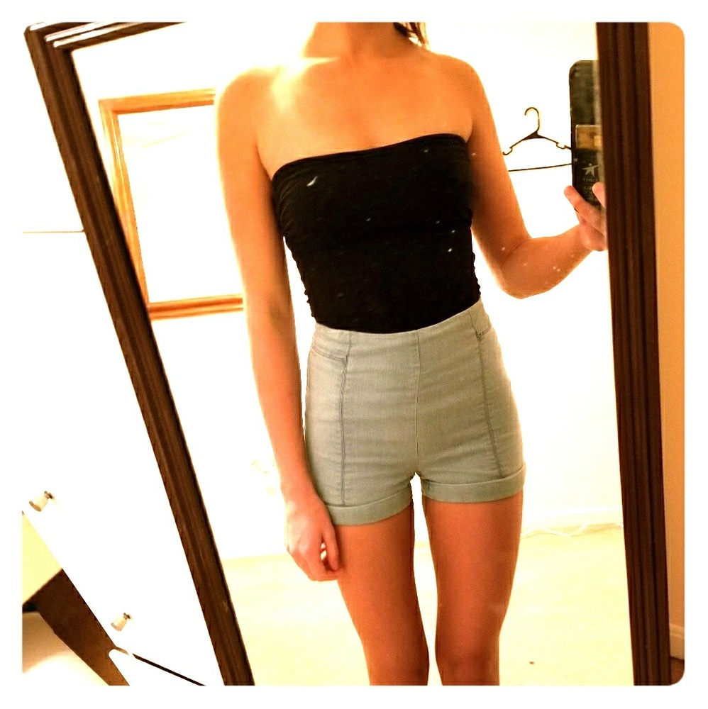 Black tube top